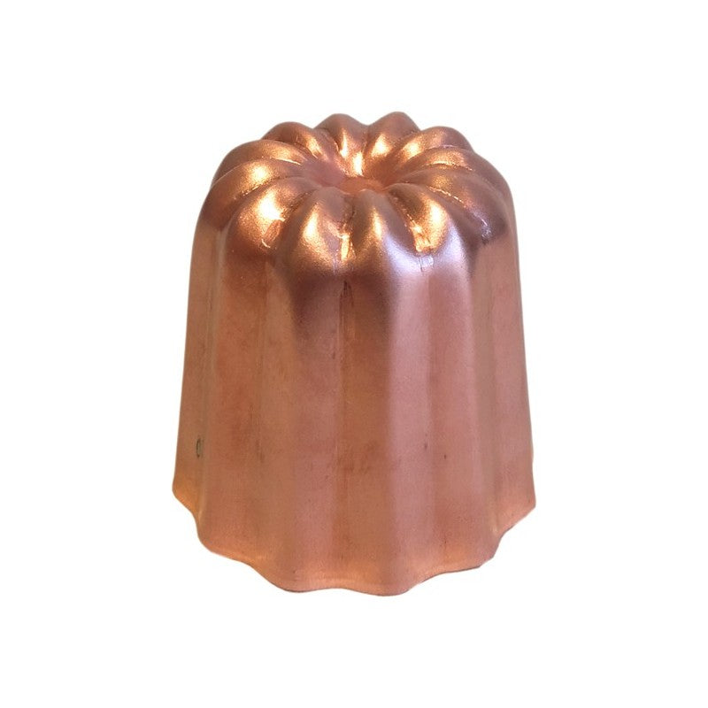 Moule cannelés en cuivre Bordelais 3,5 cm petit