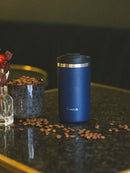 travel mug bleu nuit qwetch