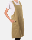 tablier japonais havane, de profil. Alaskan maker