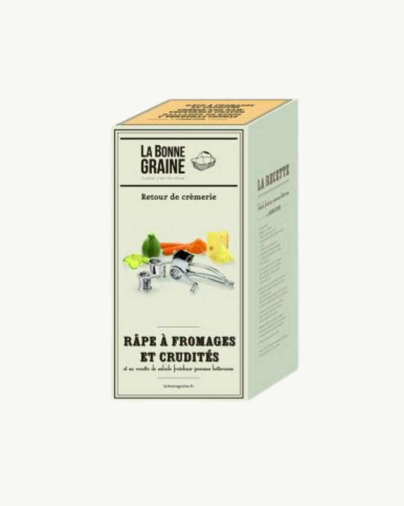 Râpe à fromage 3 tambours inox Tellier | Précision et Efficacité