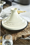 Tajine fonte 20cm crème