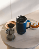 Mug Tisanière Isotherme avec Filtre - Qwetch - 470ml - Disponible en 4 Couleurs : Rose, Bleu, Vert, Noir