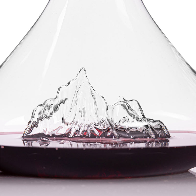 Carafe à vin TOPOGRAPHIC : Mont Blanc