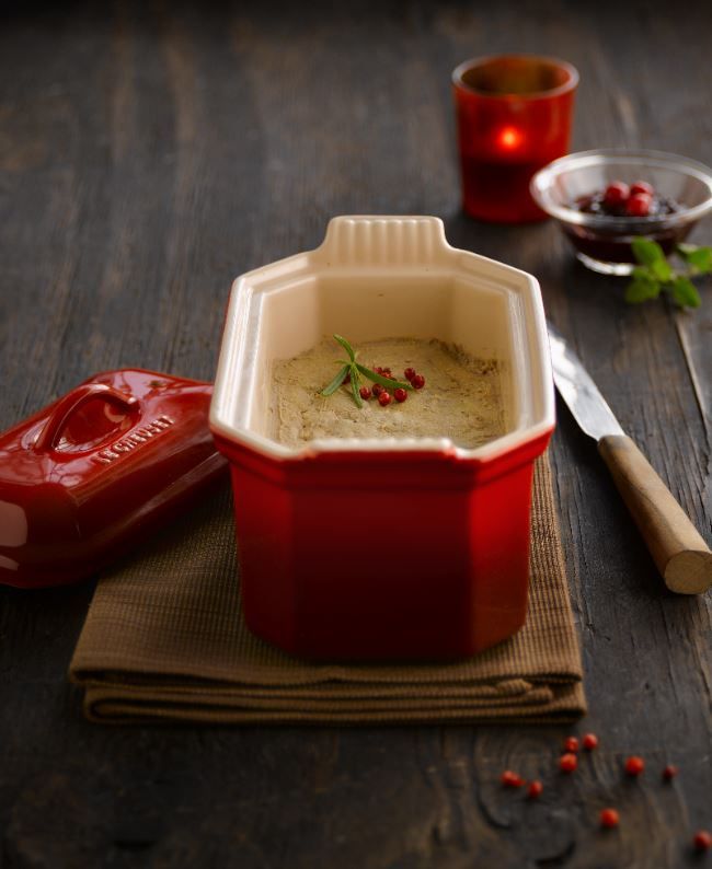 Terrine à foie gras 0,6 L avec presse Céramique Le Creuset