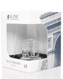 Présentation coffret kraft du verre Arc de Triomphe