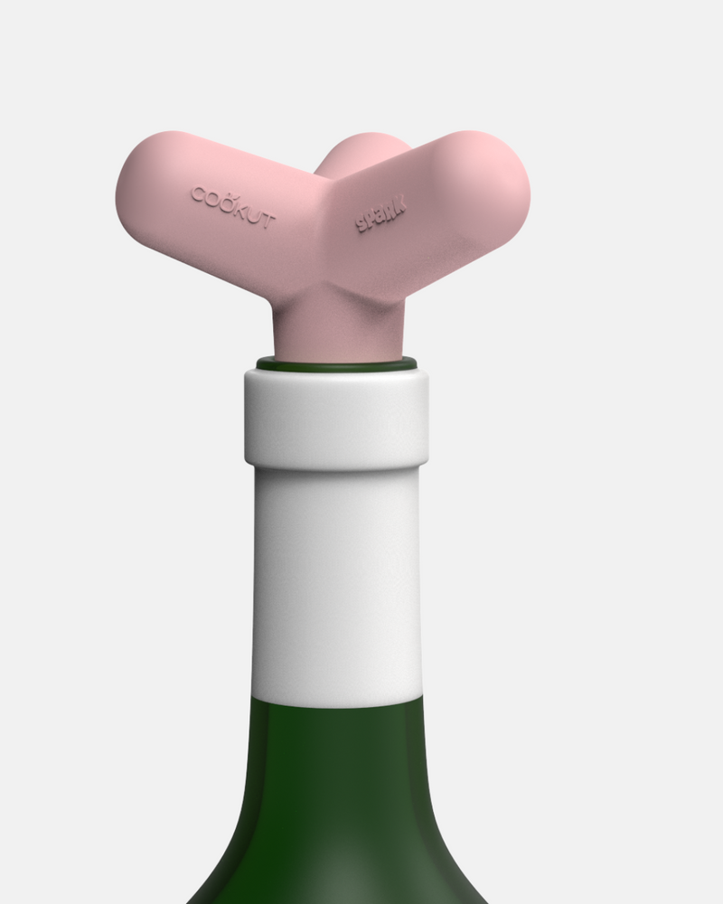Bouchon SPARK rose, le bouchon universel de chez Cookut