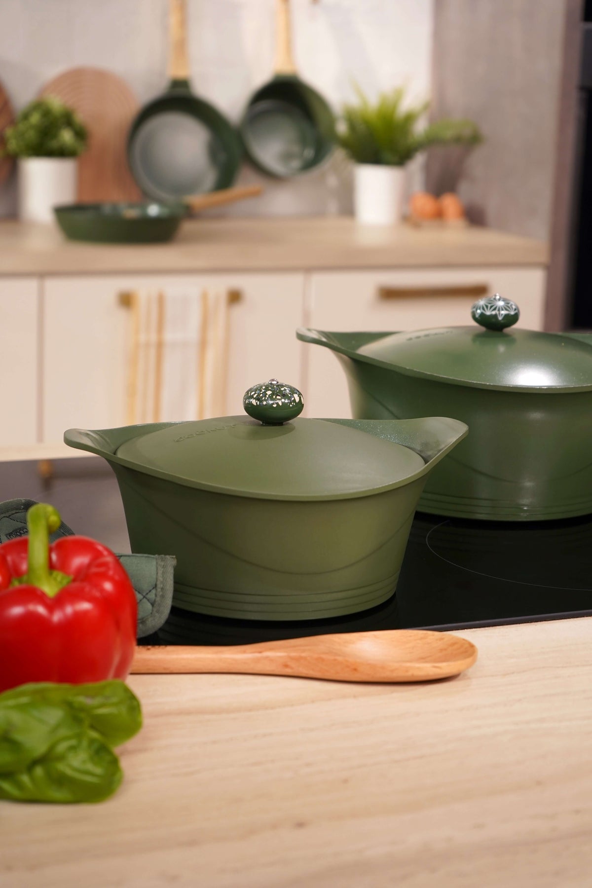 Maxspace Cocotte Avec Couvercle, 13 Cm, 0,45 L, Mini Marmite