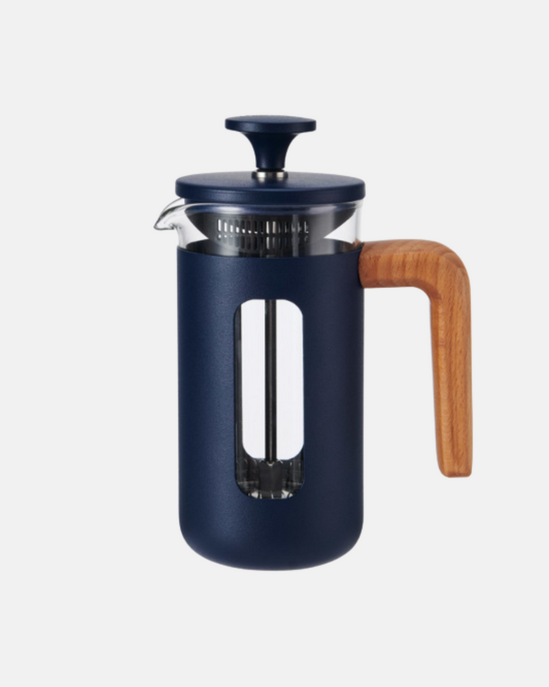 Cafetière à Piston PISA Navy 8 Tasses – Élégance et Performance