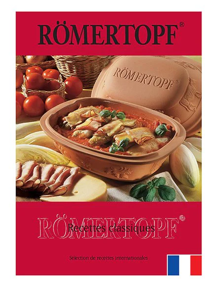 Livre de cuisine 124 recettes Romertopf