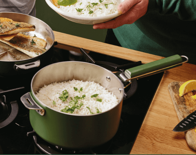Casserole 16 cm La Merveilleuse Cookut Fougère