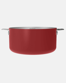 Casserole inox 20 cm passion Cookut La Merveilleuse, colorée et compatible tous feux, avec poignées amovibles.