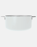 Casserole inox 20 cm polaire  Cookut La Merveilleuse, colorée et compatible tous feux, avec poignées amovibles.