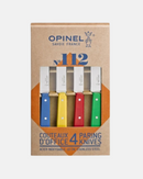Coffret 4 couteaux Opinel N°112 Coloris vifs