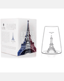 Coffret et verre Tour Eiffel