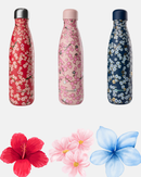 Collection Flowers 500 ml de Qwetch, les 3 couleurs existantes