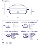 Une Poêle 8-en-1 – Cuisinez Tout, Sans Limite