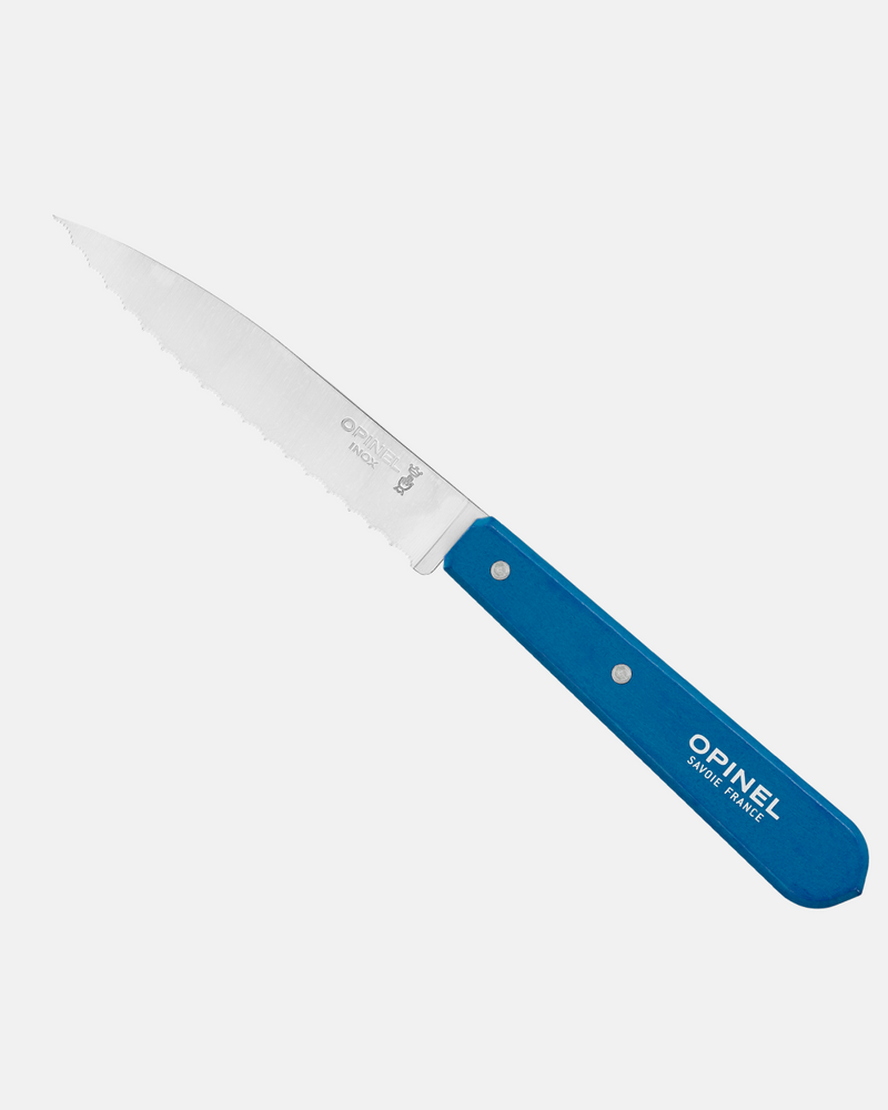 Couteau cranté Opinel N°113 – bleu
