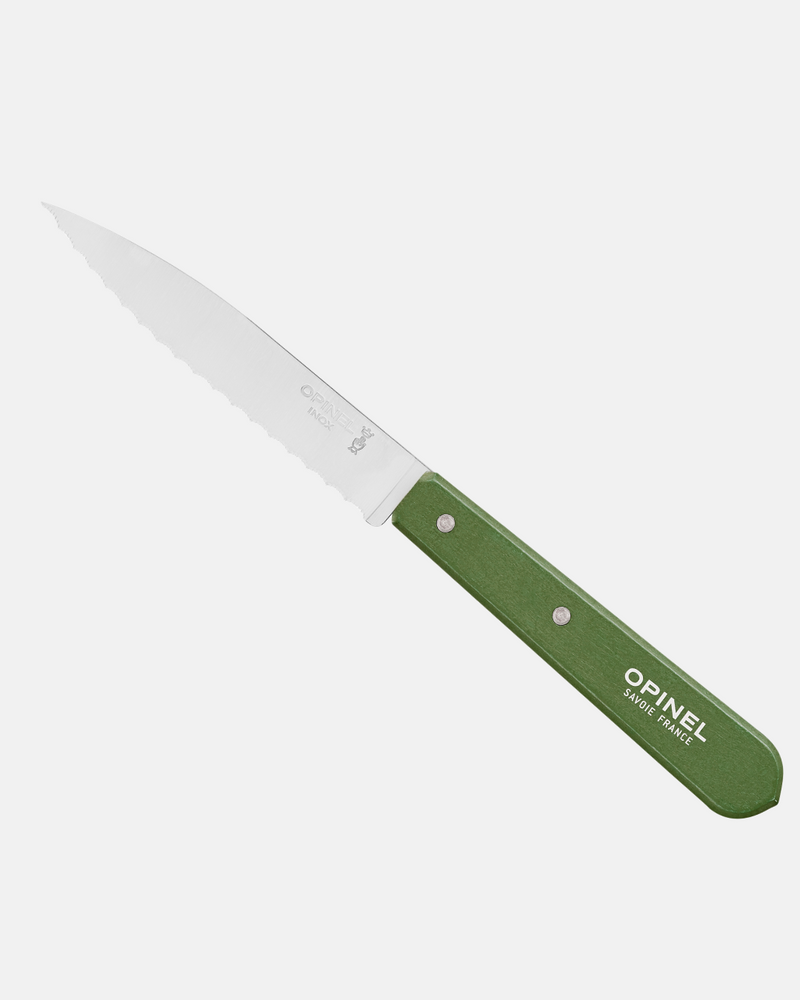 Couteau cranté Opinel N°113 – kaki