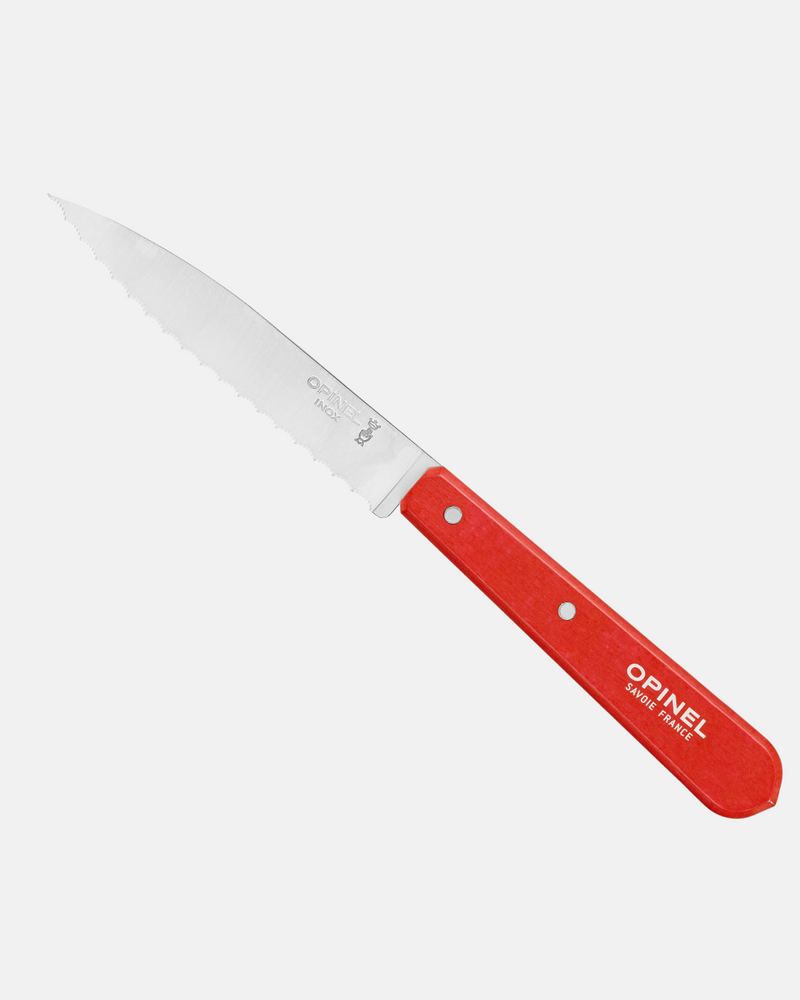 Couteau cranté Opinel N°113 – rouge