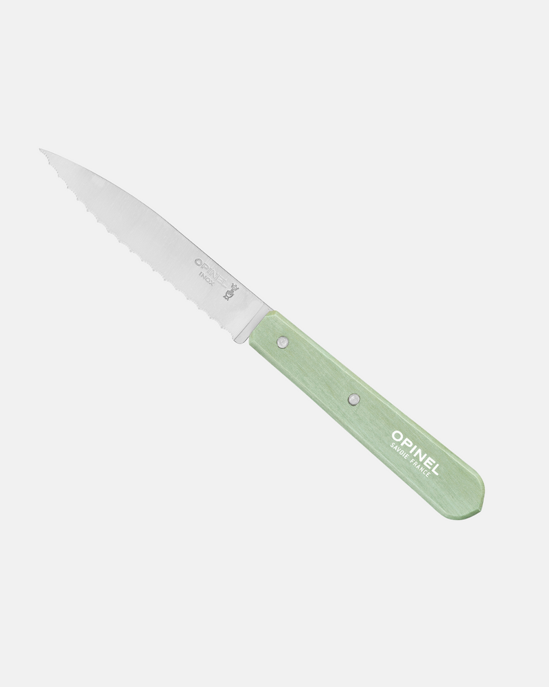 Couteau cranté Opinel N°113 – sauge