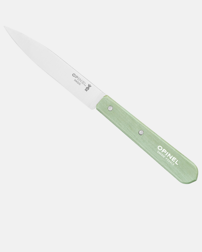 Couteau d’office Opinel N°112 avec lame inox et manche en bois verni sauge