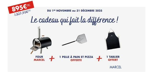 Offre de fin d'année sur Marcel 