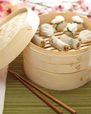 Panier Vapeur Bambou 20 cm – Cuisson Saine et Naturelle