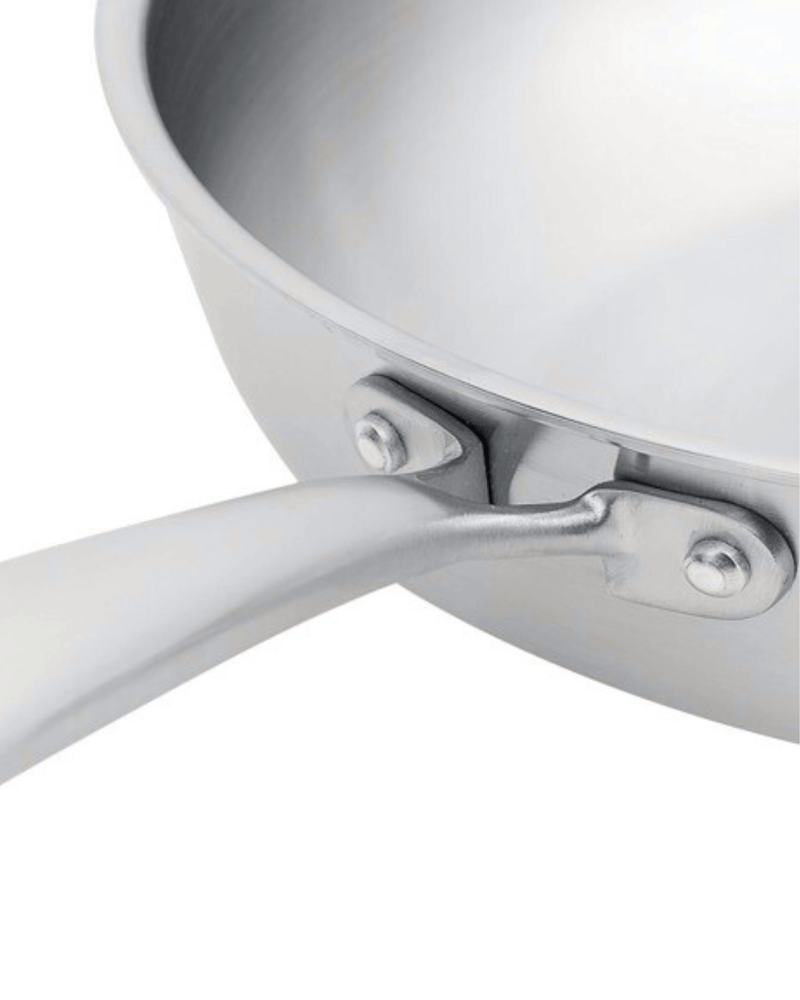 Fixation poignée  Sauteuse inox Cuisinox Gourmet