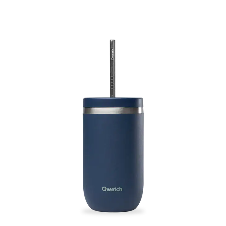 Mug Isotherme Cold Cup Qwetch 470 ml – Coloris Bleu nuit