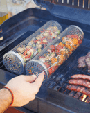 RollGrill barbecue inox cuisson 360°