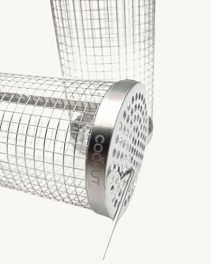 RollGrill barbecue inox cuisson 360° détails