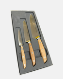 Set 3 couteaux Manhattan Chêne Arcos