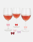 Lot de marque-verres Coquette Balvi, idéaux pour offrir ou pour décorer avec romantisme et originalité vos événements.