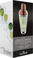 Shaker Boston Kitchen Craft 700 ml, idéal pour réaliser Mai Tai, Margarita, Cosmopolitan et autres cocktails.