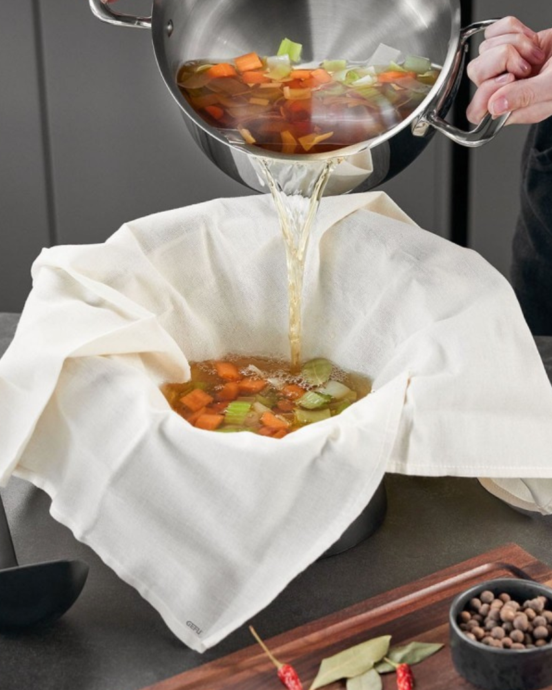 Tissu de filtration GEFU Paselo – 75 × 62 cm – Coton