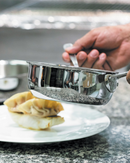 Casserole Castel’Pro Cristel compatible tous feux dont induction et four.