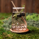 Verre TOPOGRAPHIC Mont Blanc –Cadeau Idéal pour les Montagnards