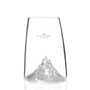  Verre TOPOGRAPHIC Mont Matterhorn –Artisanat Soufflé à la Main