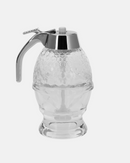 Distributeur de miel Westmark en verre avec base récupératrice, compatible lave-vaisselle.