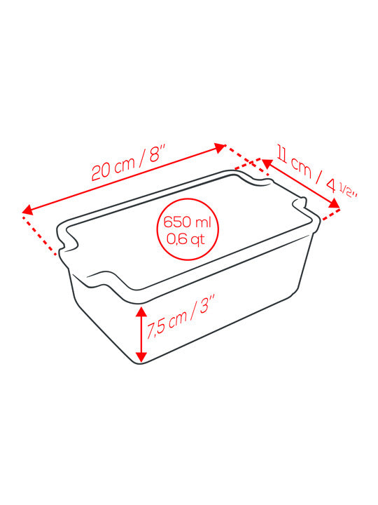 Terrine céramique Appolia 650g