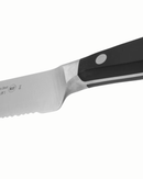 Détail de la denture – coupe croûte nette sans écraser la mie