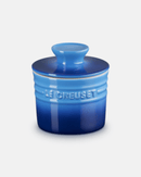 Beurrier à eau Le Creuset bleu – grès émaillé