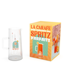 Détail carafe Cookut – mélange prosecco, Apérol/Campari et eau gazeuse