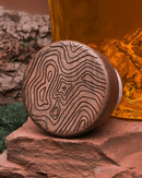 Bouchon en bois naturel avec liège – carafe Alaskan Maker Mont Blanc