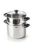 Couscoussier Beka Polo 24 cm – 9 L, inox, induction