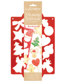 Plaque découpoir multiple pour biscuits de Noël ScrapCooking.
