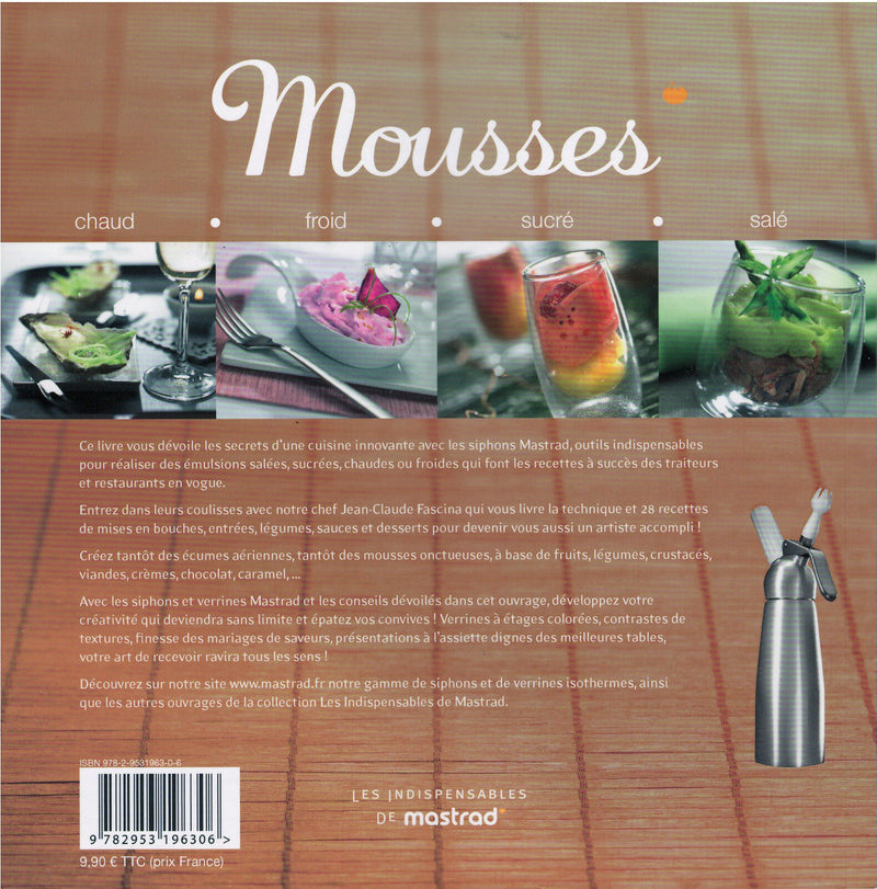 Livre de recettes Mousses Mastrad
