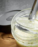 Set de fermentation NATIVO 4 pièces GEFU, pour réaliser des légumes fermentés maison facilement et naturellement.
