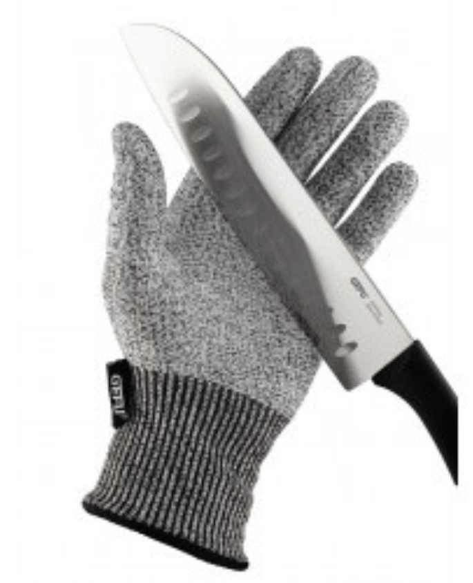 Gant de protection contre les coupures SECURO GEFU, idéal pour une sécurité maximale en cuisine.