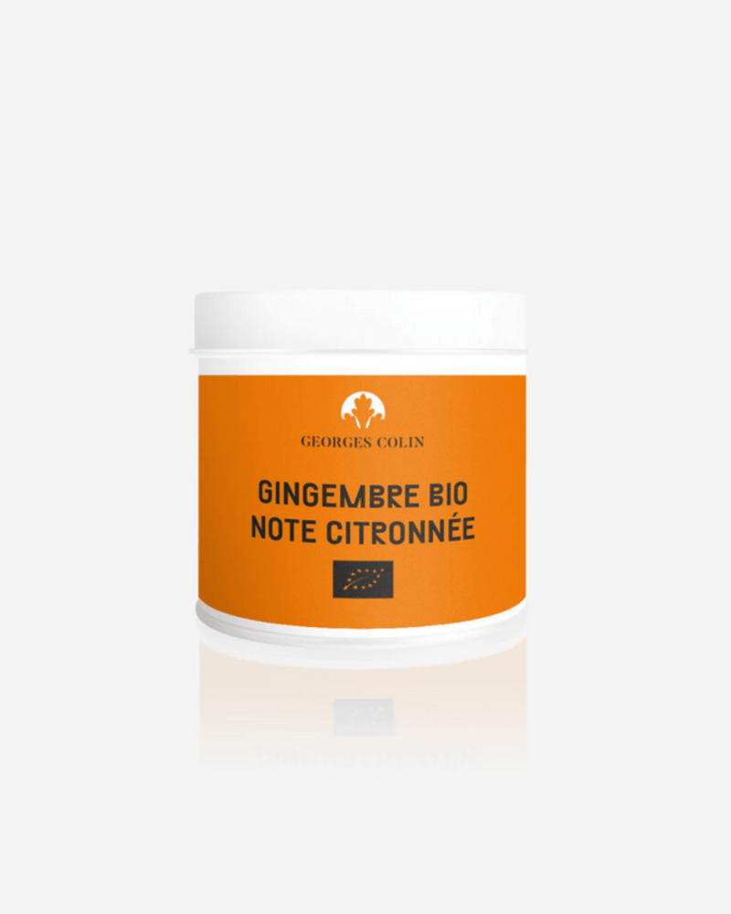 Boîte de Gingembre Bio Note Citronnée Georges Colin 50g